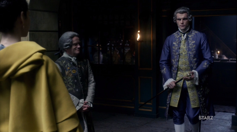 Illustration for article titled Outlander: Somebody Please Help Claire, Who Is Being Stifled By Ruffles and Lace